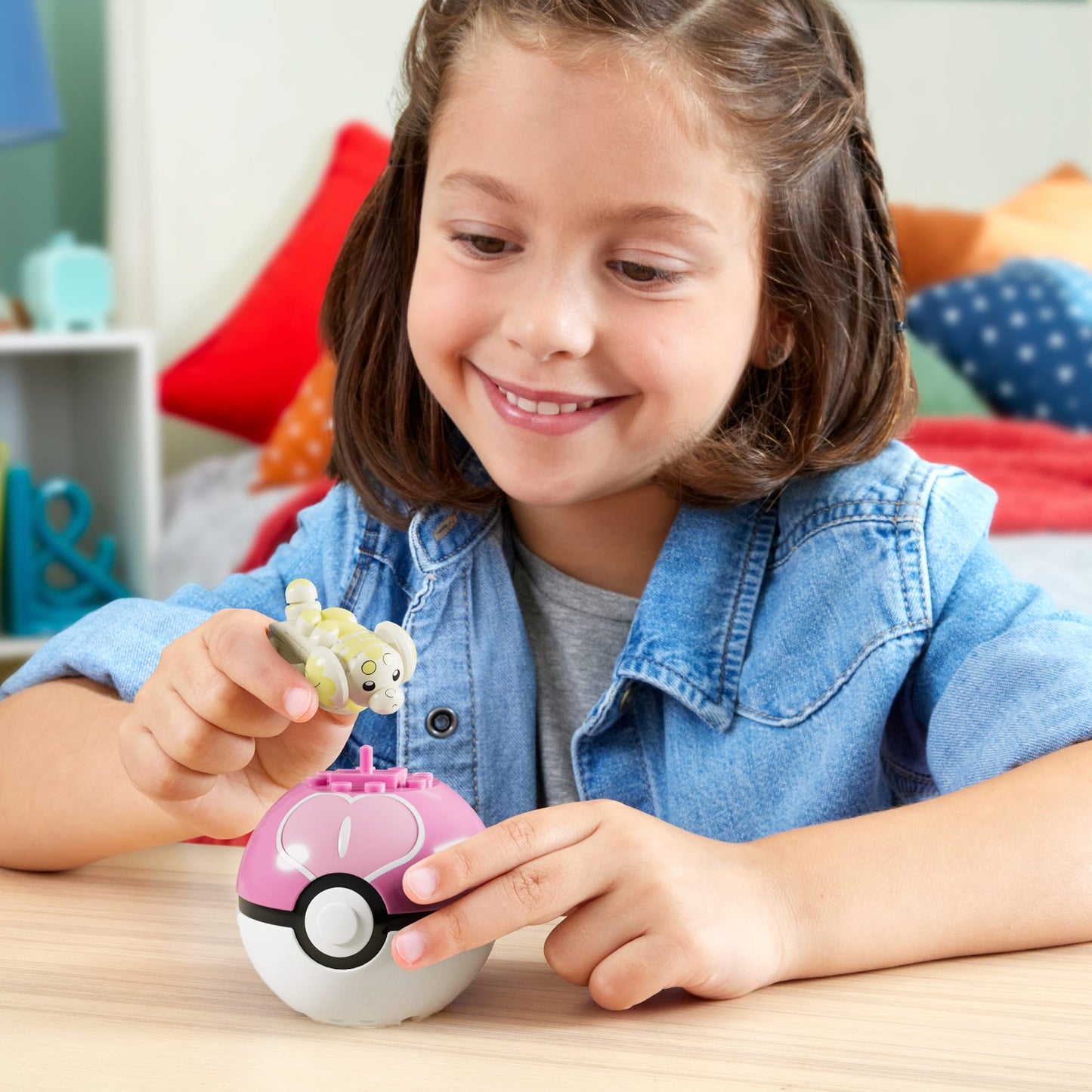 MEGA Pok¨¦mon Pok¨¦ Ball Building Toy Kits With Action Figure For Kids