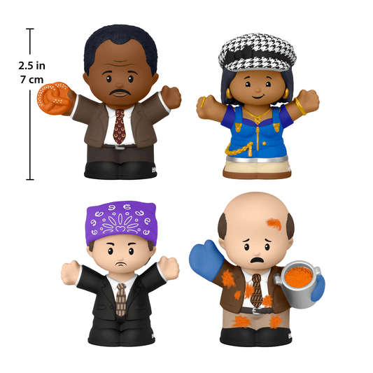 Fisher-Price Little People Collector The Office Tv Show Best Moments Special Edition Set, 4 Figures