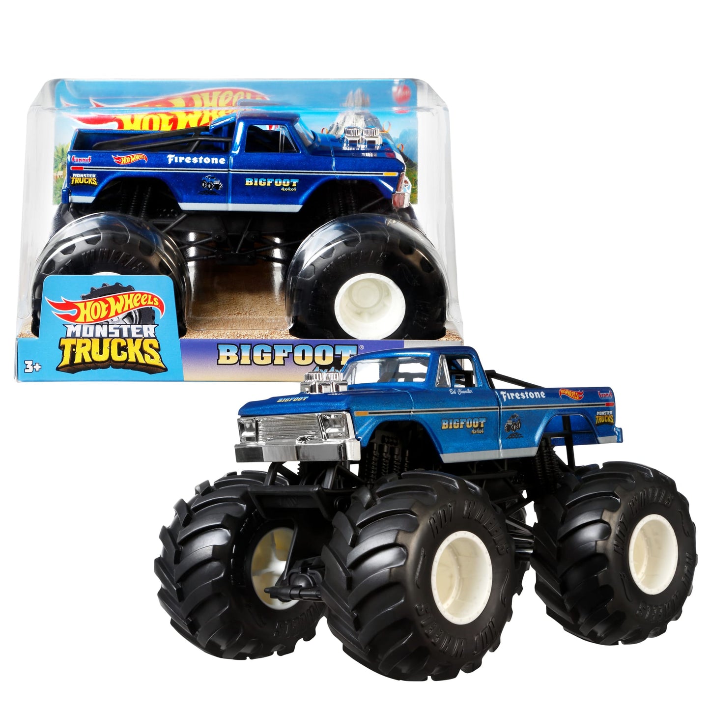 Hot Wheels Monster Trucks Veh¨ªculo de Juguete Midwest Madness Escala 1:24